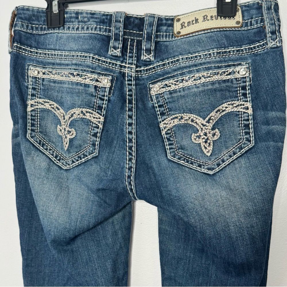 Rock Revival women's bootcut mid rise jeans size 29